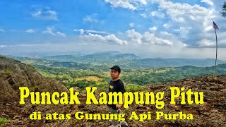 Eksplorasi Puncak Kampung Pitu di Jogja, Pemandangan dari atas Gunung Api Purba | Wisata Jogja