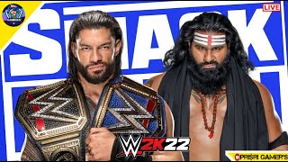 🔴[Live] Veer Mahan Challenges Tribal chief | Wwe 2k22 Live Stream | #wwe #Smackdown