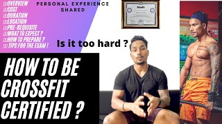 How to be CrossFit Certified?  |  Is it too hard to clear the exam ? | Personal Experience Shared |