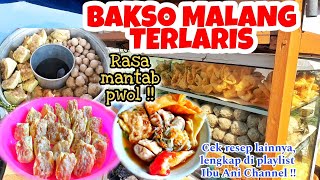 BONGKAR CARA BIKIN TAHU PUTIH ISI BAKSO MALANG TERENAK, LANGSUNG DARI PENJUAL BAKSO MALANG