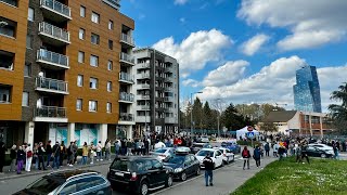 The Massive Queue of Russians Voting in Serbia: A Glimpse into the Presidential Elections in Russia