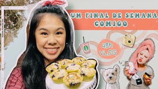 UM FINAL DE SEMANA COMIGO! Muffins, Fotos, SPA day, Comprinhas, Teddy | Paula Miyakava