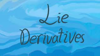 Lie derivatives of differential forms