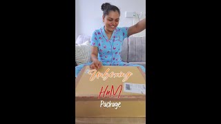 Unboxing my H&M Package | Hustle with Geeta | #shorts #unboxing #hnmhaul #hnm