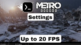 Metro Exodus on ANDROID | Mobox emulator, WINEESYNC ROOT   Snapdragon 8 gen 1, 12gb RAM