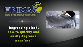 Finixa Degreasing Cloth In Dispenser 70Pcs/Bucket, how to quickly & easily degrease a surface!