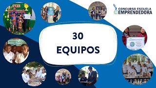 Ganadores del Voto Público en el Concurso Escuela Emprendedora 2022