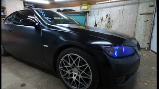 Vinyl wrapping the BMW E92 (pt2)