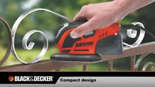 Black & Decker  Compact Orbital Mouse Sander