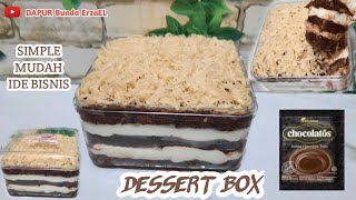 #dirumahaja #idebisnisCUMA 3 BAHAN UTAMA | DESSERT BOX CHOCOLATOS ENAK DAN TERSIMPLE