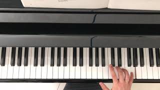 TRINITY Grade 2 - G minor arpeggio (right hand, left hand)