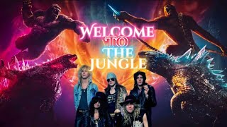 Godzilla and Kong vs Skar King and Shimo - Rio De Janeiro [But with "Welcome To The Jungle"]