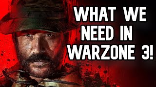 What Would You Like To See In #Warzone  3?