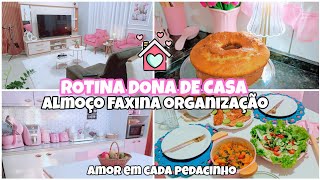 ROTINA DONA DE CASA FAXINA ALMOÇO DECORAÇÃO #COMPRINHAS #FAXINA #shopee