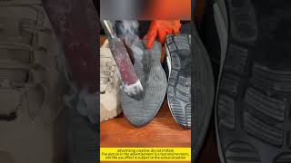 Safety shoe quality testing3076#steeltoeshoes #sneakers #safetyfootwear