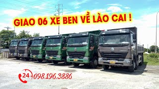 BÁN XE BEN HOWO 4 CHÂN ĐỜI 2021 VỀ QUÊ HƯƠNG LÀO CAI [HOWO VIMID] 0981963886