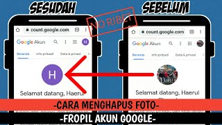 Cara menghapus foto profil akun google