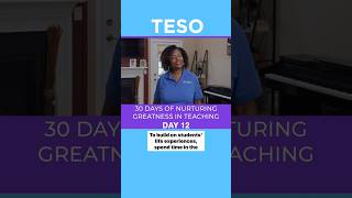 Day 12 of TESO’s 30 Days of Nurturing Greatness in Teaching with Dr. Tonya Breland