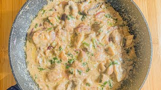 Mushrooms In Sour Cream And Onion Sauce