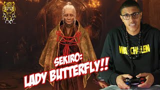 SEKIRO BOSS FIGHT: LADY BUTTERFLY NOOB DEATH!!