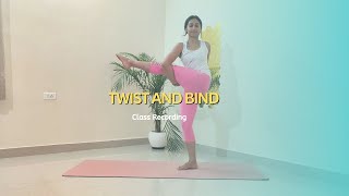 Master Revolved Bird of Paradise: 50-Min Deep Twists & Yoga Binds Class for Flexibility & Strength