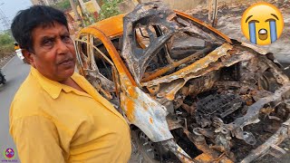 CAR KE ANDAR AAG LAG GAYI - DESTROYED IN SECONDS !! 😭🤯