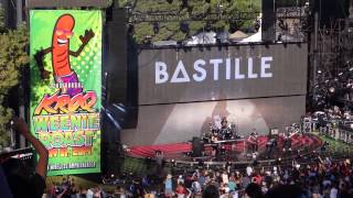 Bastille - "Things We Lost in the Fire" (KROQ Weenie Roast 05/31/14)