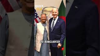 💱Yunus's Optimism Strengthening US Bangladesh Ties🌏#ai #nobelprize #shorts