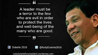 Speech of President Rodrigo Roa Duterte