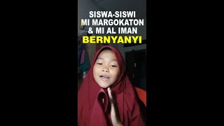 Siswa-siswi MI Margokaton dan MI Al Iman Bernyanyi Lagu Pemandangan Alam