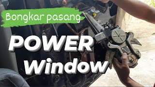 Bongkar Pasang Power Window CRV Gen 1