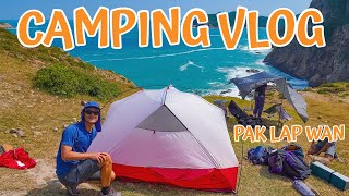 Pak Lap Wan Camping Vlog Part 1 - Setting Tent  and Climbing Pok Fu Shan