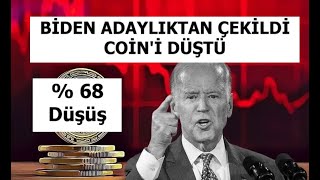 Biden Geri Çekildi Polika Coin Yüzde 68 Düştü