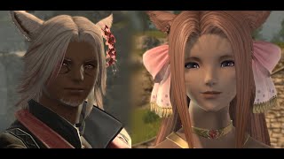 FFXIV - Dancing with Ranaa Mihgo (Cute LVL80 Dancer Cutscene)