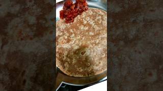 ☔🌧️☔ Morning breakfast - Quick Thakkali thokku recipe in 10 minutes 😋#chapati #sidedish #shorts