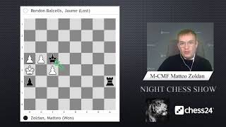 Night Chess Show “A te la mossa” con Matteo Zoldan