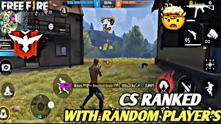 Cs Ranked With Random players 🤯 Gameplay Garena free fire -