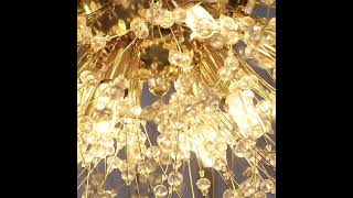 Sputnik Sphere Dandelion Pendant Light - Effortless Chic!