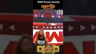 WWE Funny Sound Effects #shorts #wwe #shortsfeed