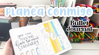 Bullet Journal Septiembre | Planea conmigo ✨ Notes by Nina