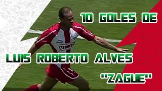 10 Goles de Zague en Necaxa