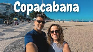 Iconic Copacabana Beach Walking Tour | Rio De Janeiro Brasil