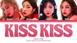 LABOUM (라붐) - 'Kiss Kiss' Color Coded Lyrics/가사 (Han/Rom/Eng)