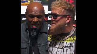 Jake Paul said he’s wearing diamond ear covers so Mike Tyson doesn’t bite his ear off 💀#paultyson