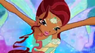 Winx Club - Aisha Evolución de Enchantix, Believix, Harmonix - Portugués Brasileiro