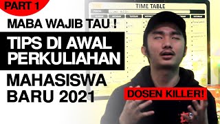 Tips Mahasiswa Baru Di Awal Perkuliahan 2021 PART 1 | TIPS KULIAH MAHASISWA BARU 2021