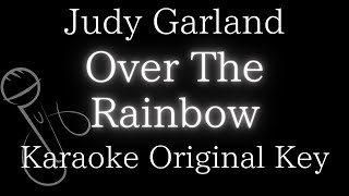 【Karaoke Instrumental】Over The Rainbow / Judy Garland【Original Key】