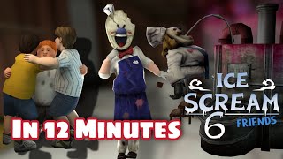 Ice Scream 6 Hard Mode In 12 Minutes With Unlimited Controls