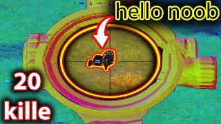 یعنی از این نوب سگ تر وجود دارع؟ |gameplay pubg mobile foe erangle 20 kille