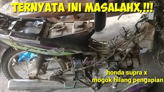 tutorial//cara mengatasi Honda Supra x mogok hilang pengapian